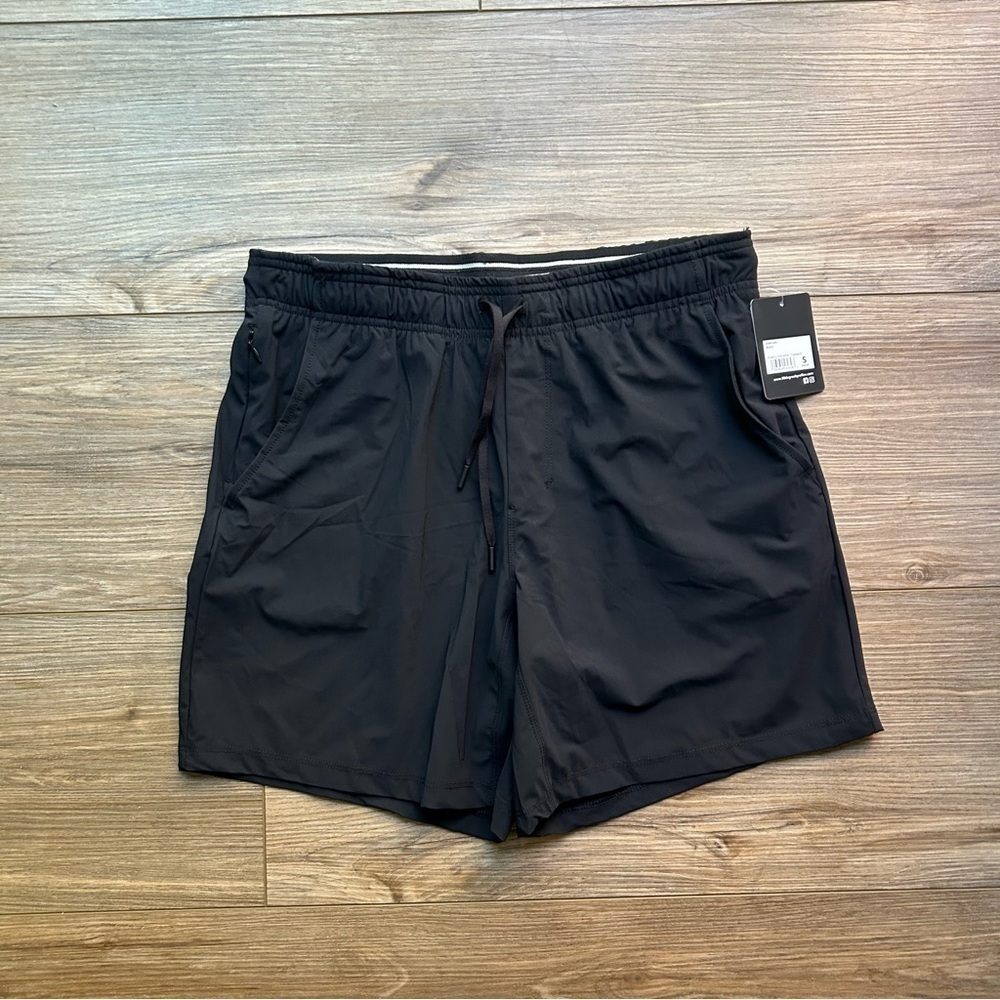 Reflex | 90 Degrees Black Workout Running Shorts (Small)